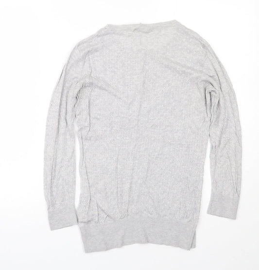 Womens UK Size M H&M Grey Pullover Jumper
