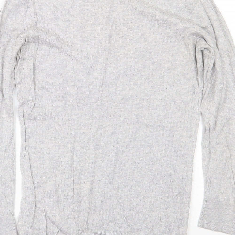Womens UK Size M H&M Grey Pullover Jumper