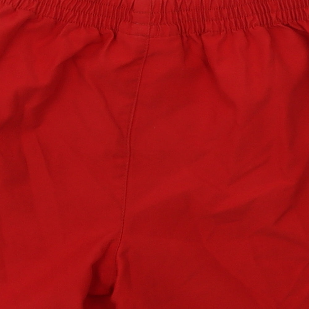 Reebok Boys Red Polyester Sweat Shorts Size 3-4 Years Regular - Liverpool Football Club