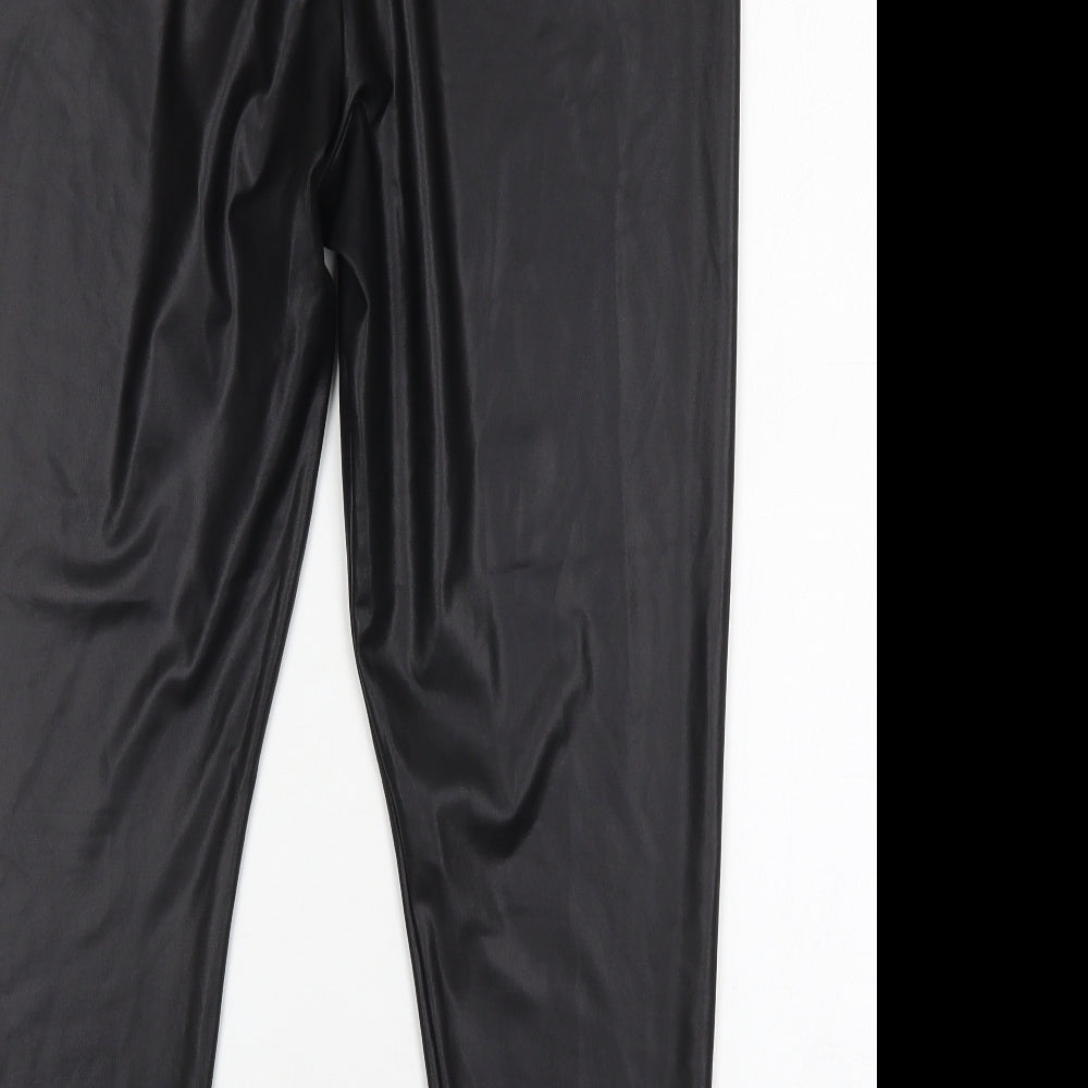 Primark Womens Black Polyester Jegging Jeans Size XL L28 in Regular