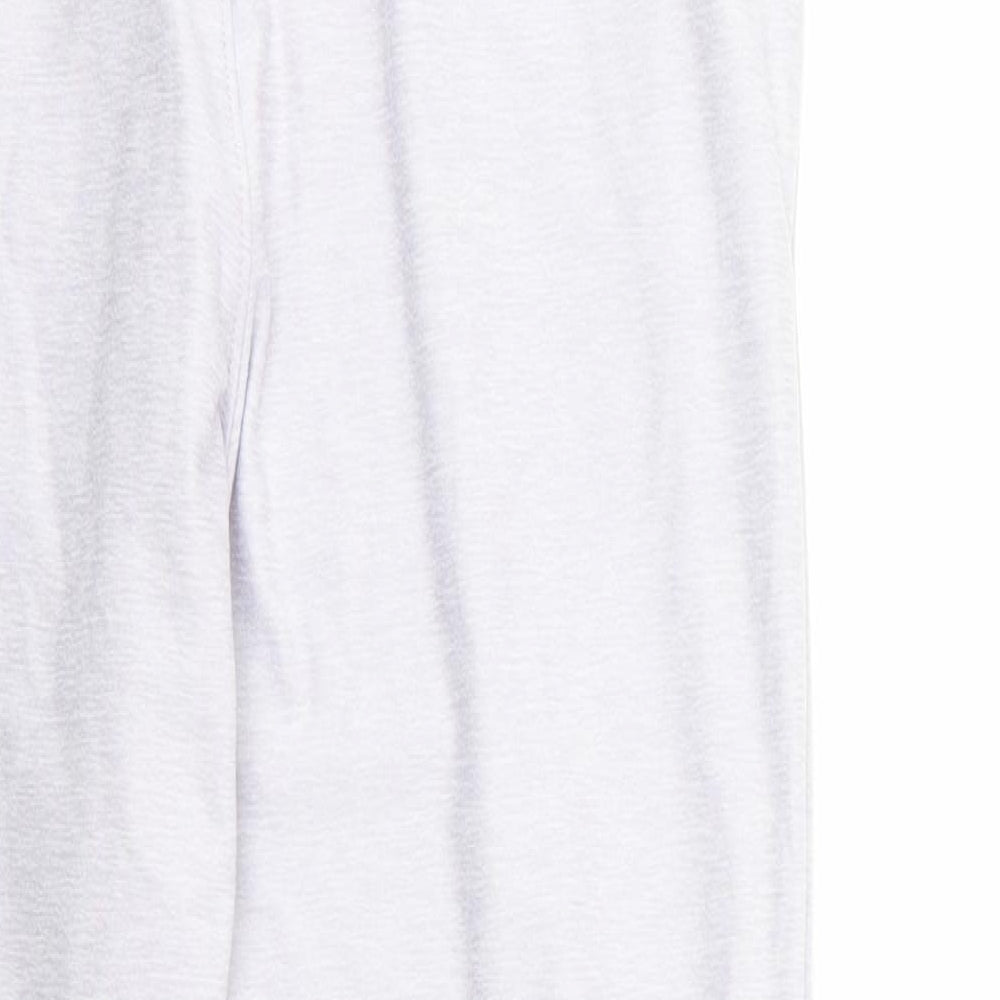 George Womens Purple Polyester Jogger Trousers Size 8 L26 in Regular