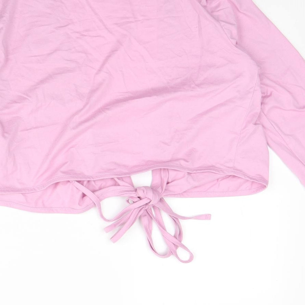 Womens UK Size 14 ASOS Pink Cardigan Jumper