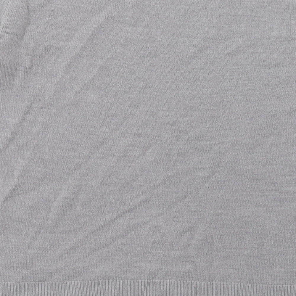 Womens UK Size 6 Marks and Spencer Grey Pullover Sweatshirt