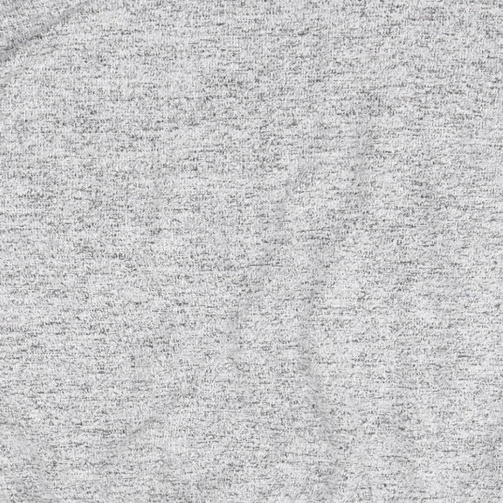 Primark Womens Grey High Neck Viscose Pullover Jumper Size L - Loungewear