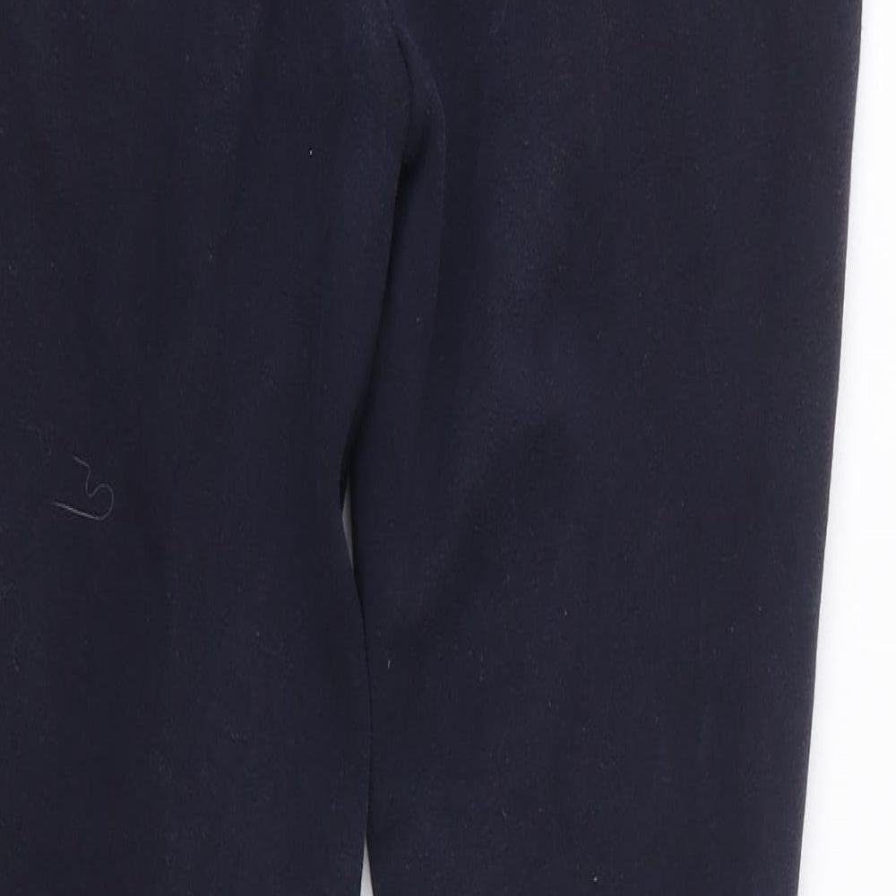 Harry Hall Womens Blue Cotton Jogger Leggings Size 28 in L28 in - Jodhpurs