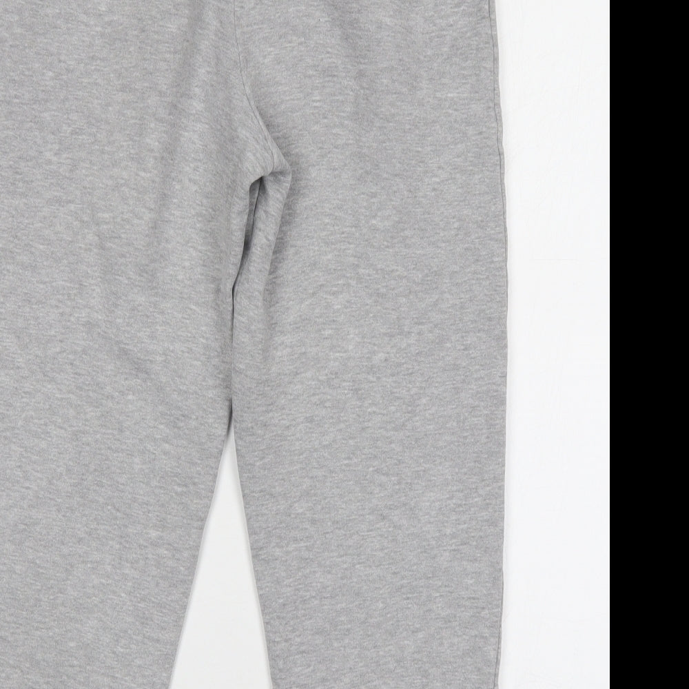 Womens UK Size 10 Preworn Regular Fit Sweatpants Grey Trousers