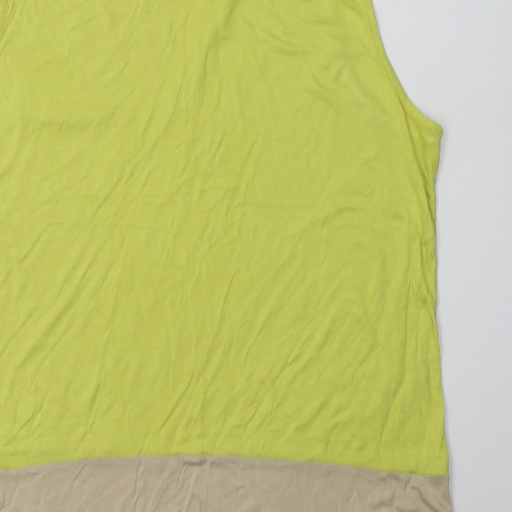 Womens UK Size 20 NEXT Green Basic Tank