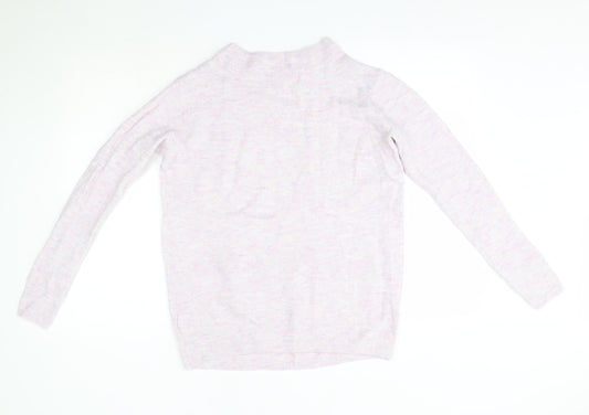 Womens UK Size S H&M Purple Pullover Jumper