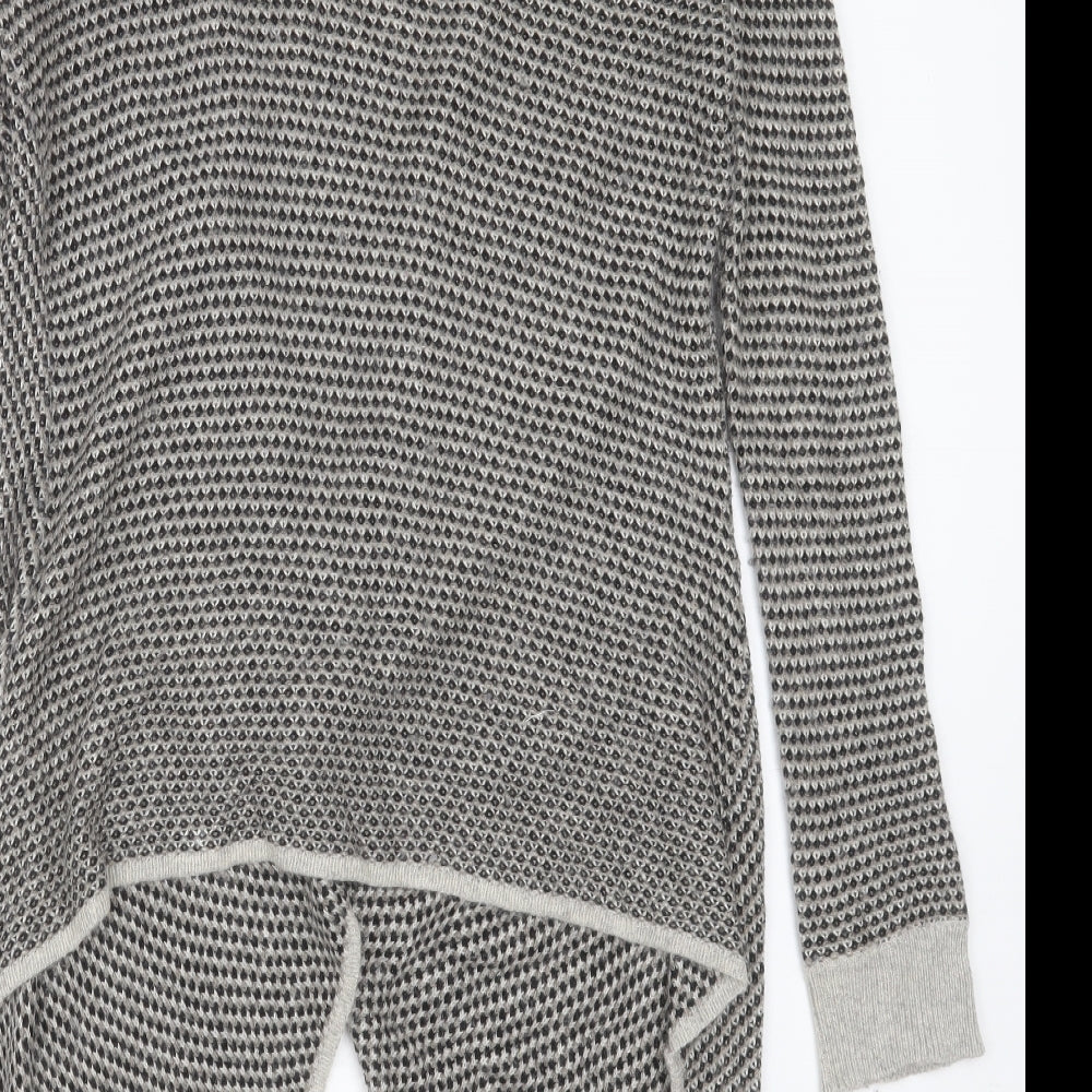Womens UK Size 14 M&Co Grey Cardigan Jumper