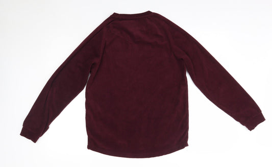 Primark Womens Purple Roll Neck Polyester Pullover Jumper Size XS - Loungewear