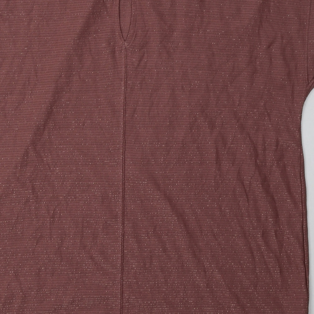 Womens UK Size 16 NEXT Purple Basic T-Shirt