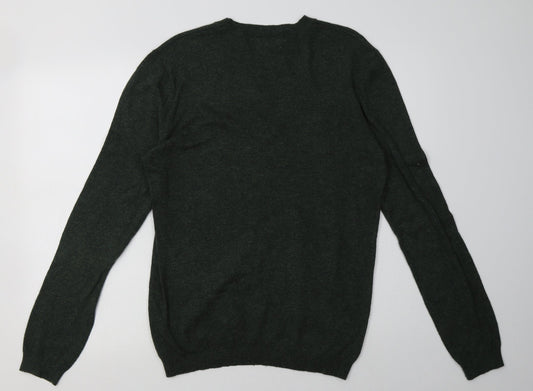Mens UK Size M ASOS Green Pullover Sweatshirt