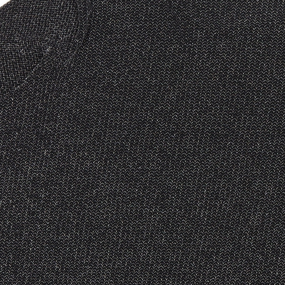 M&S Womens Multicoloured Polyamide Basic Blouse Size 18 Round Neck