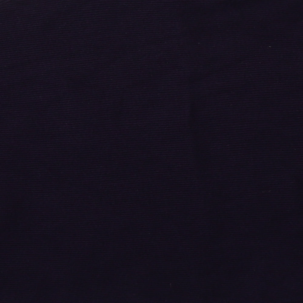 Apricot Womens Purple Mock Neck Viscose Pullover Jumper Size 14