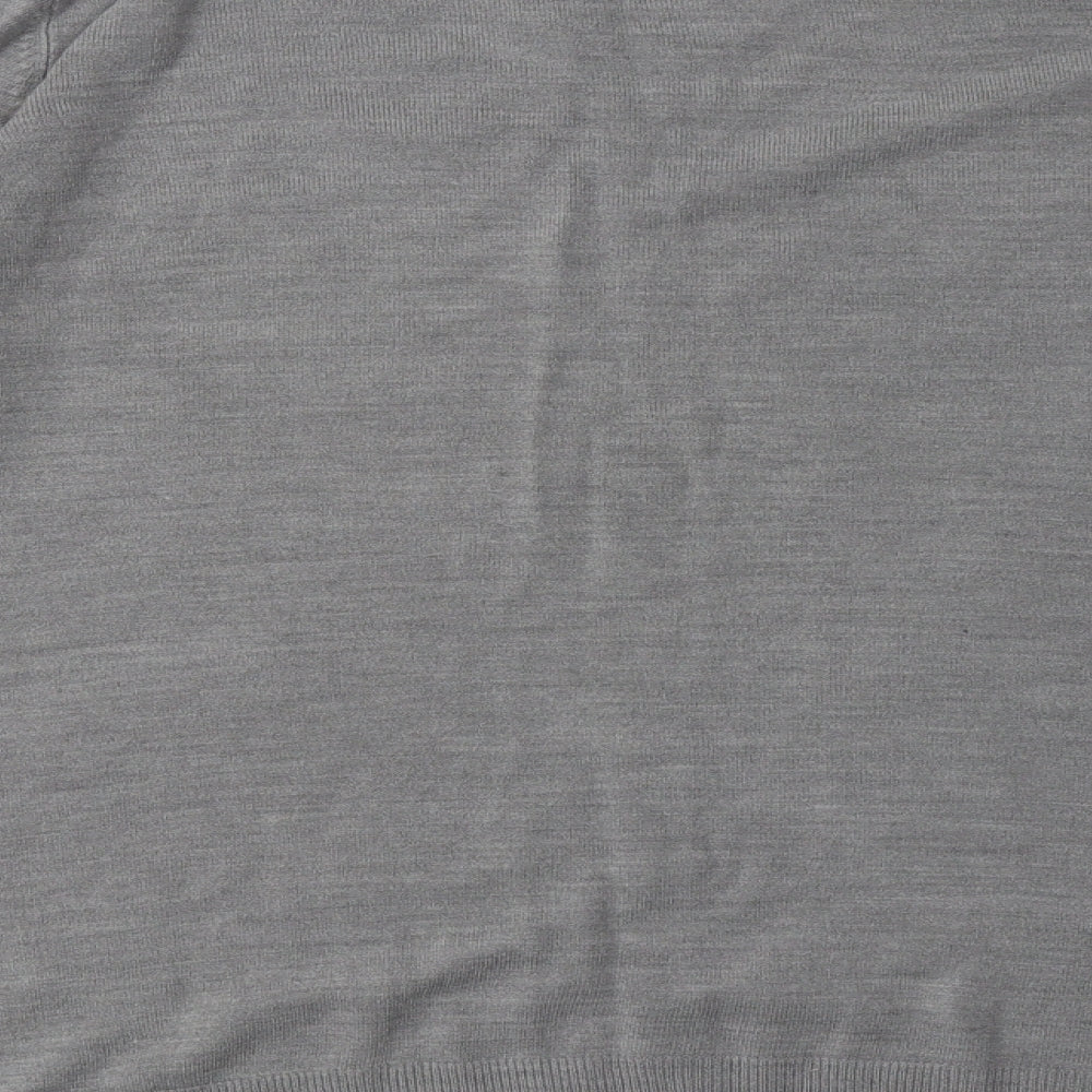 Mens UK Size L Burton Grey Pullover Sweatshirt