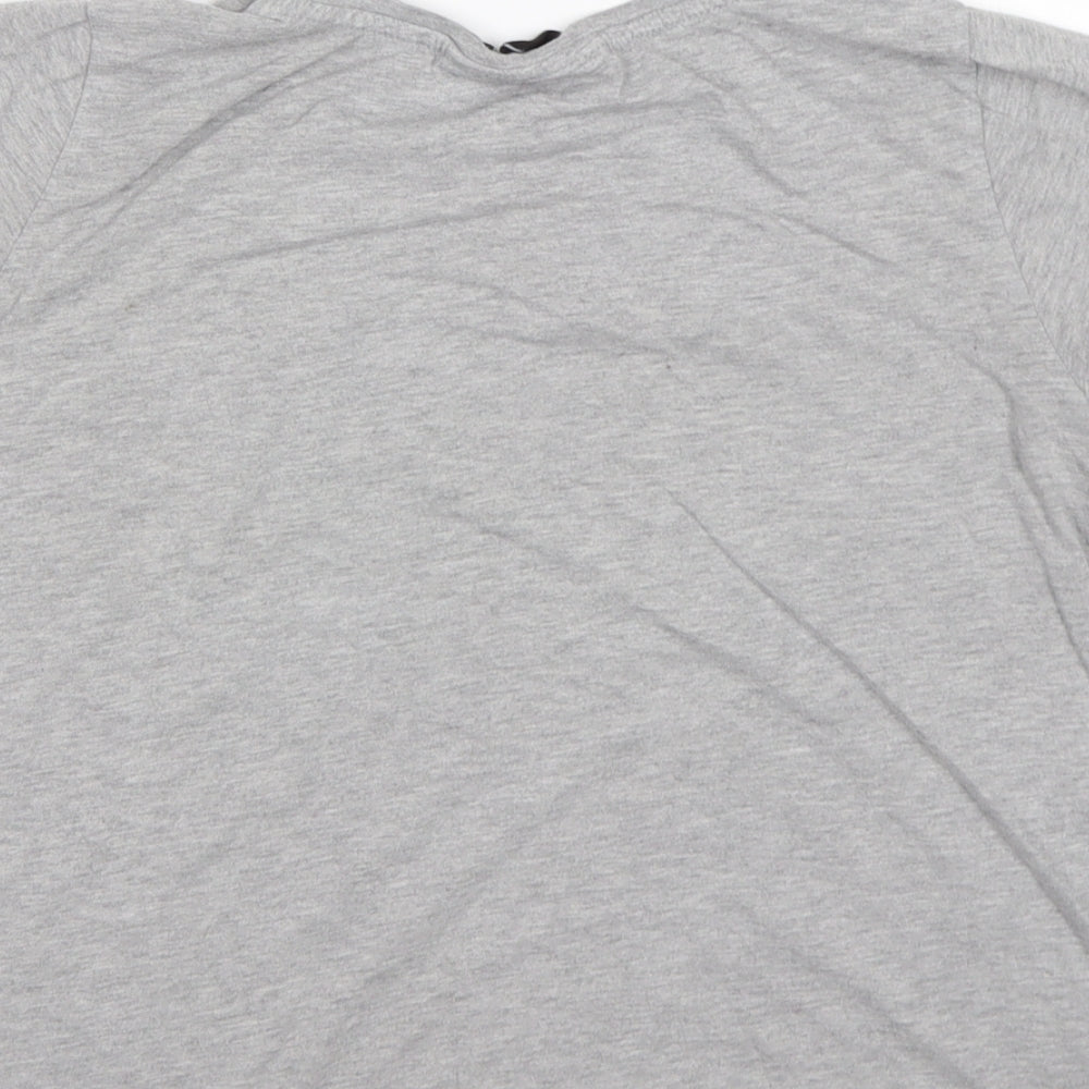 Atmosphere Girls Grey Polyester Basic T-Shirt Size 14 Years Round Neck - friends