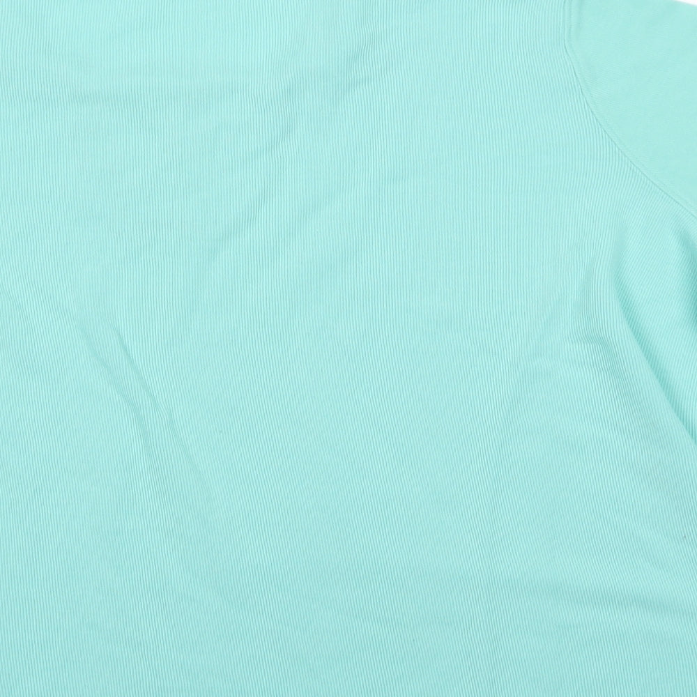 Womens UK Size XL BM Green Basic Blouse