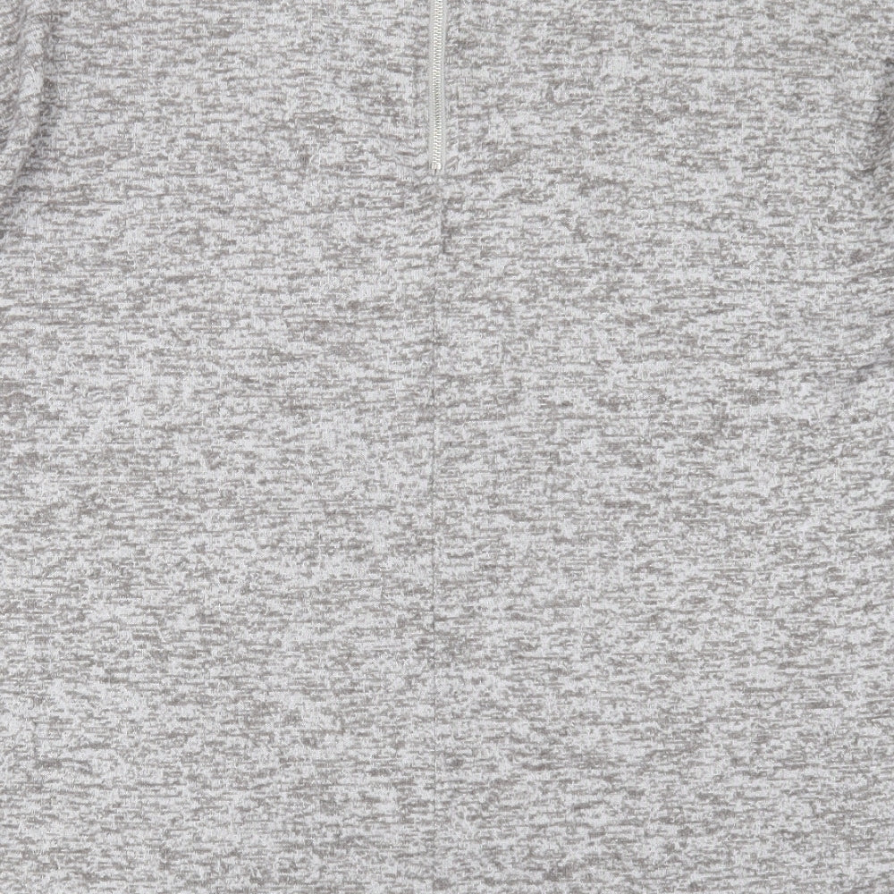 Primark Womens Grey Round Neck Polyester Pullover Jumper Size M