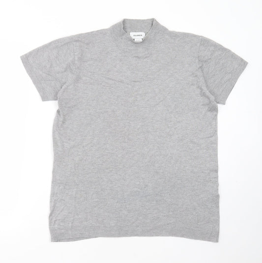 Womens UK Size M Pull&Bear Grey Pullover Jumper