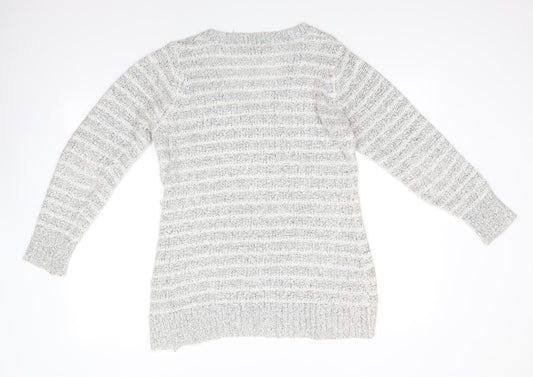 Womens UK Size M Originals Grey Pullover Jumper