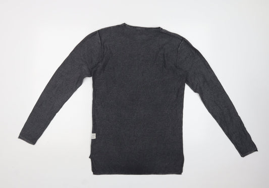 Primark Mens Grey Cotton Pullover Sweatshirt Size S