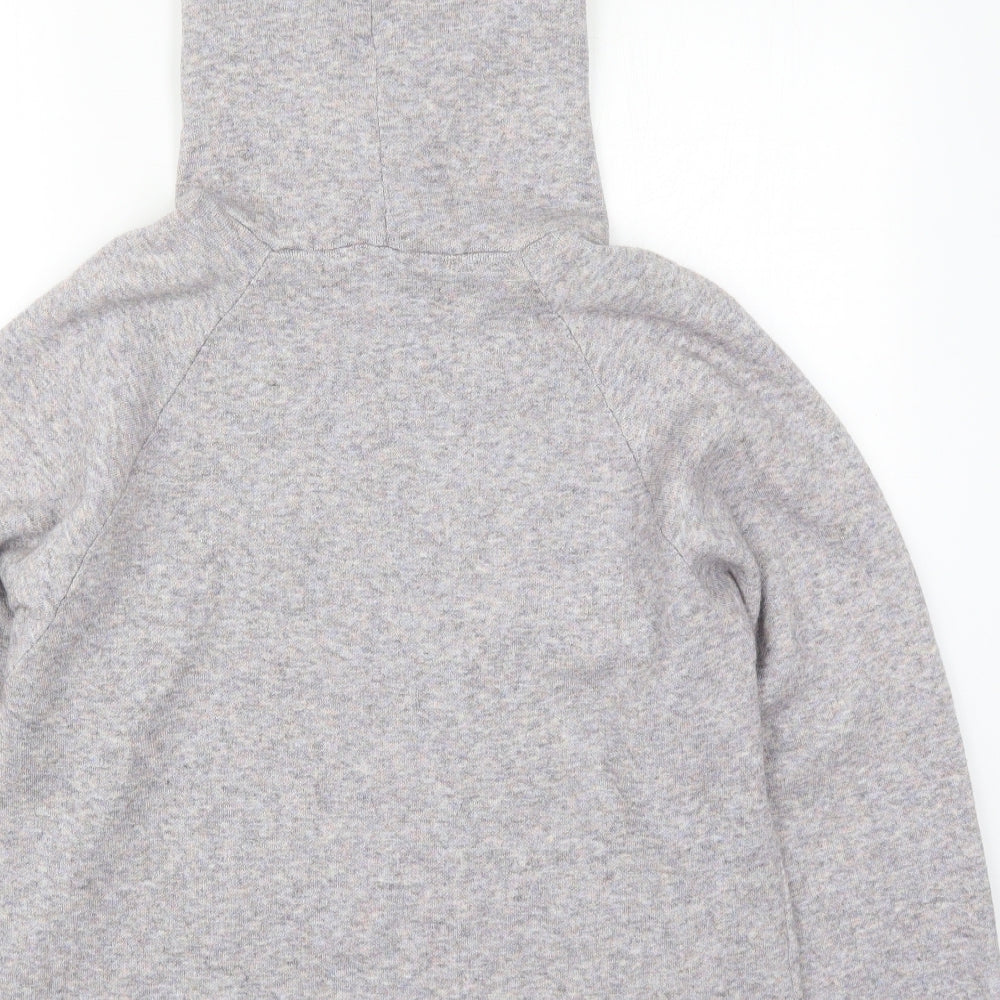 Womens UK Size M NEXT Grey Pullover Hoodie