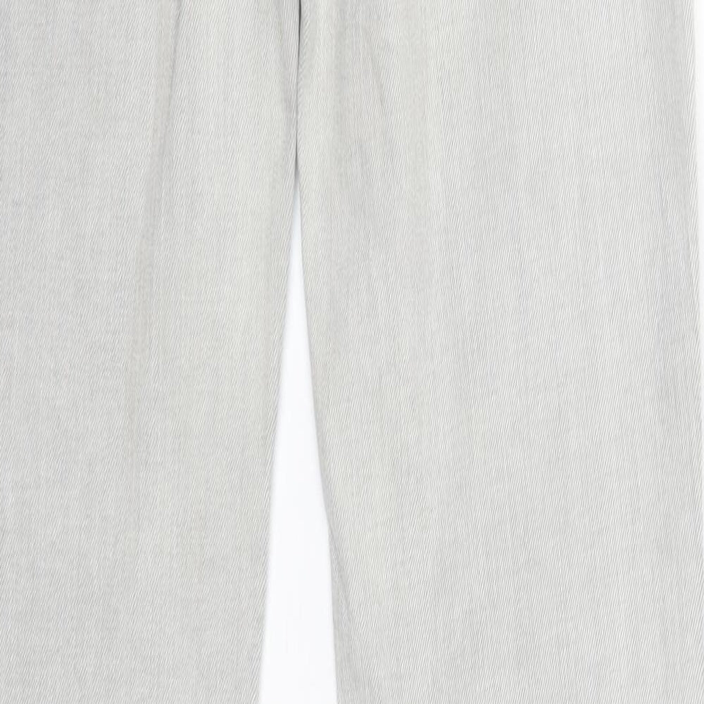 Promod Womens Grey  Cotton Straight Jeans Size 8 L32 in Regular