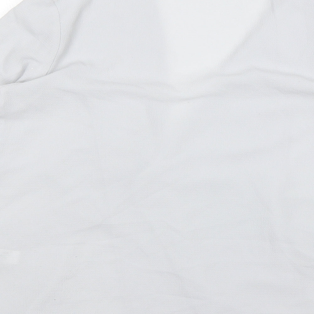 Select Womens Grey  Polyester Jacket Blazer Size 12