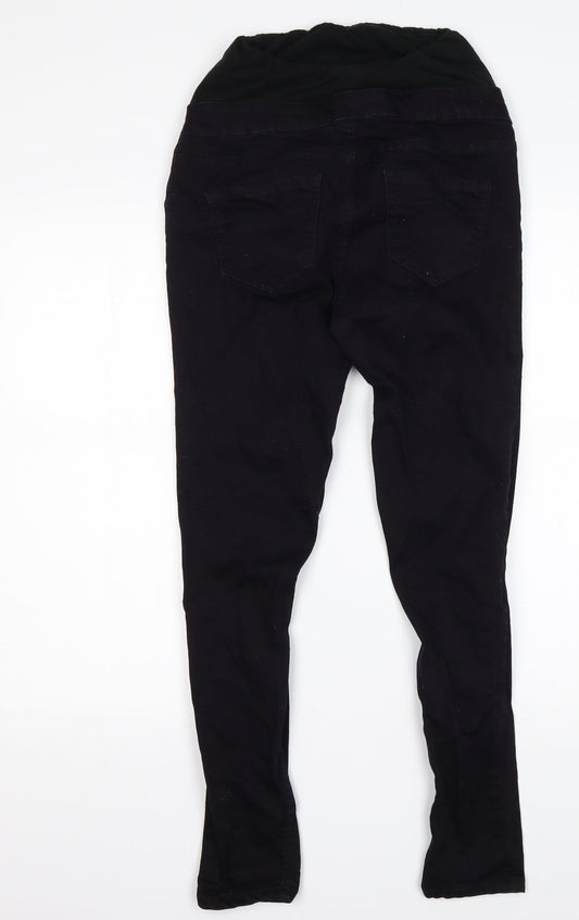 New Look Womens Black Cotton Jegging Jeans Size 8 L28 in Regular