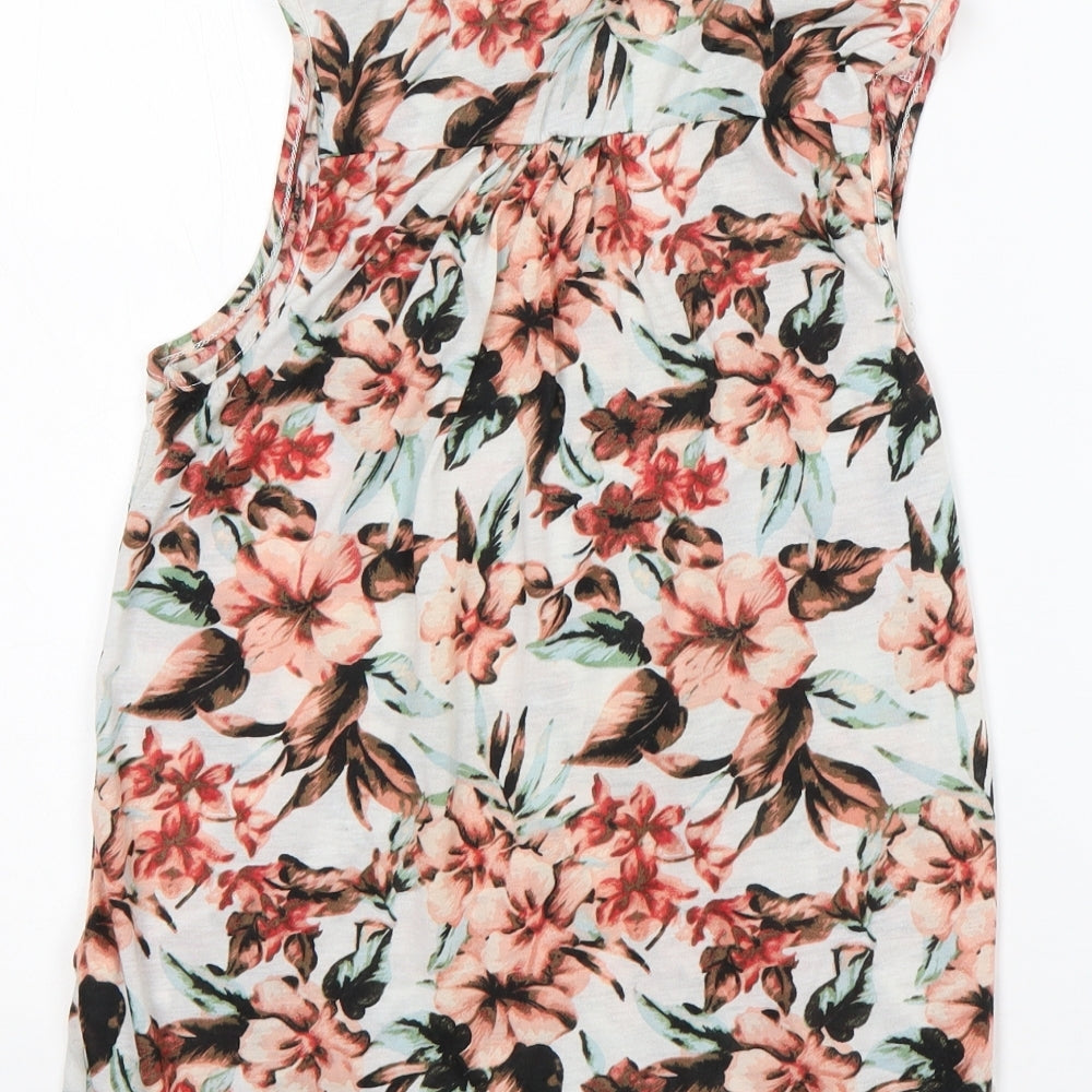Womens UK Size 10 Atmosphere Multicoloured Basic Button-Up