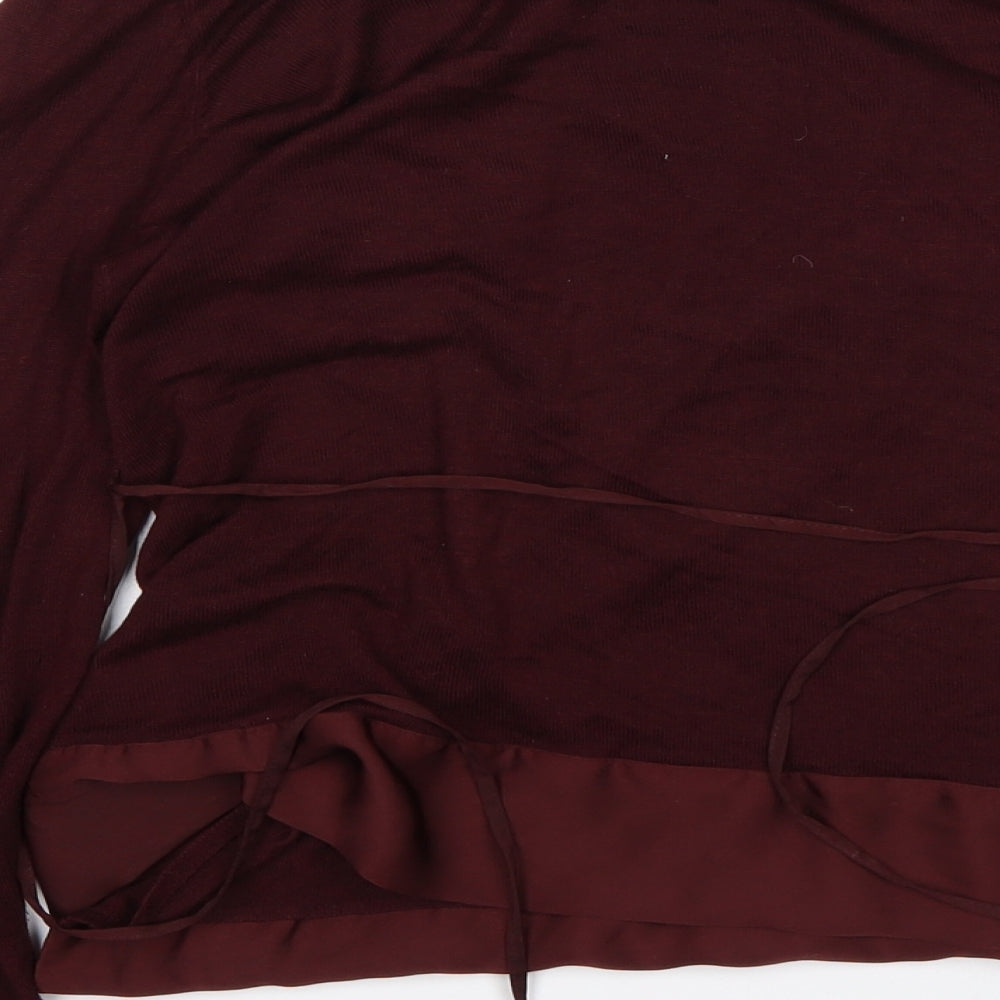 Womens UK Size M H&M Purple Cardigan Jumper