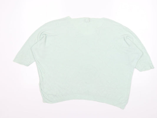 Womens UK Size S Phase Eight Green Pullover Jumper