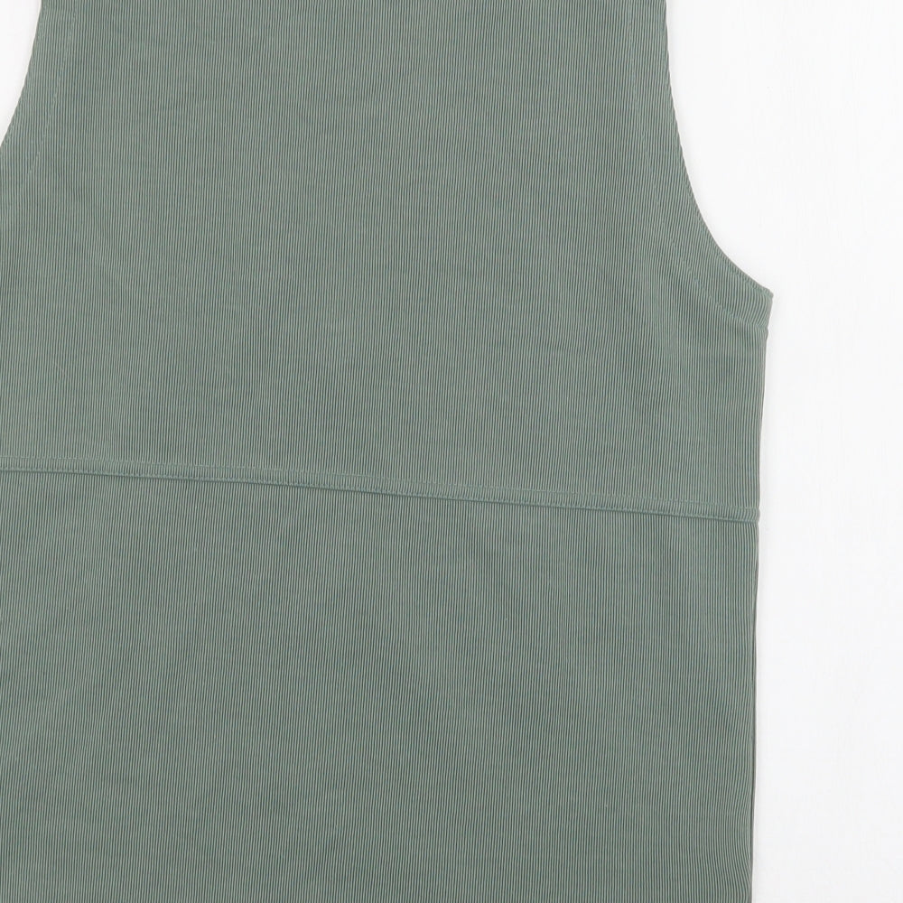 Cotswold Collections Womens Green Gilet Waistcoat Size S Zip