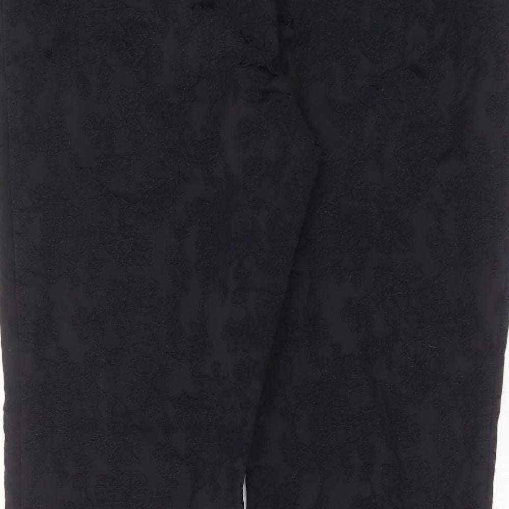 Womens UK Size 36 in Marks and Spencer Regular Fit Black Trousers