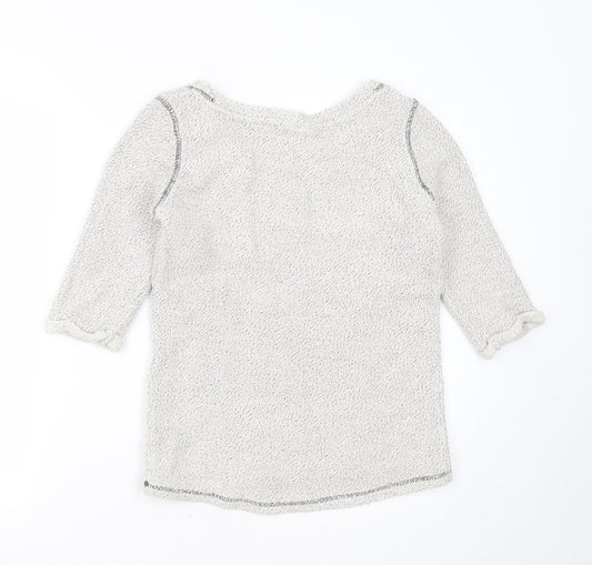 Womens UK Size XS Only Grey Pullover Jumper