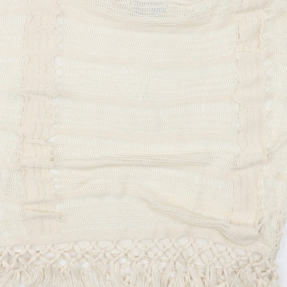 Womens UK Size 12 Papaya Ivory Pullover Jumper