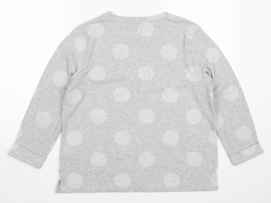 Womens UK Size 14 Marks and Spencer Grey Pullover Jumper