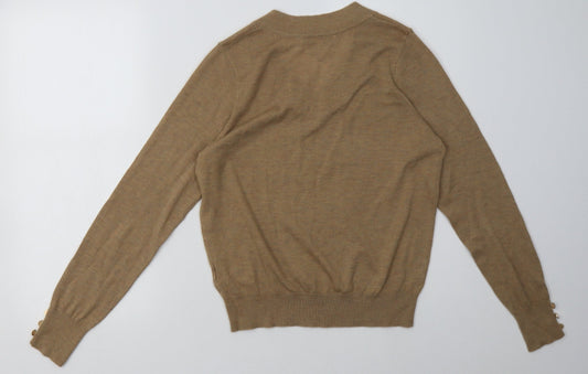 Womens UK Size XS NEXT Brown Pullover Sweatshirt