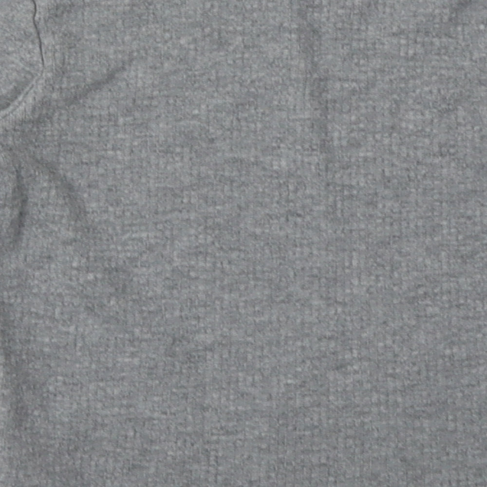 Marks and Spencer Boys Grey Coir Pullover Sweatshirt Size 7-8 Years Pullover