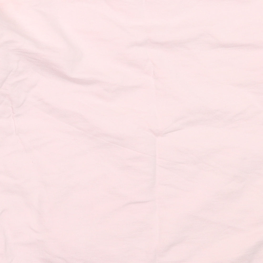 George Girls Pink Cotton Pullover Sweatshirt Size 8-9 Years