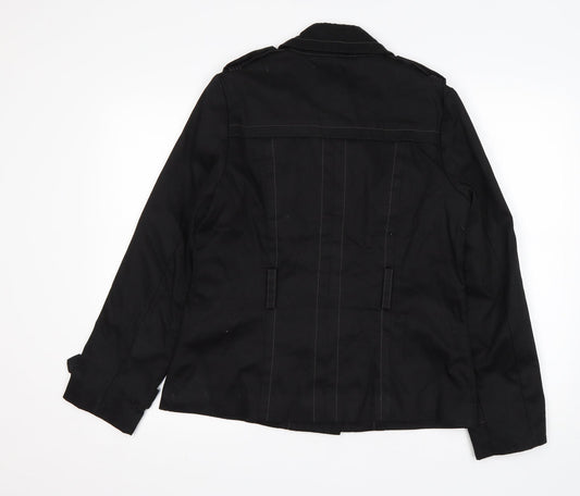 M&S Womens Black Jacket Size 12