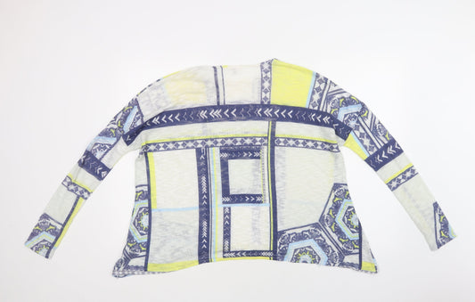 Womens UK Size 10 River Island Blue Pullover Jumper