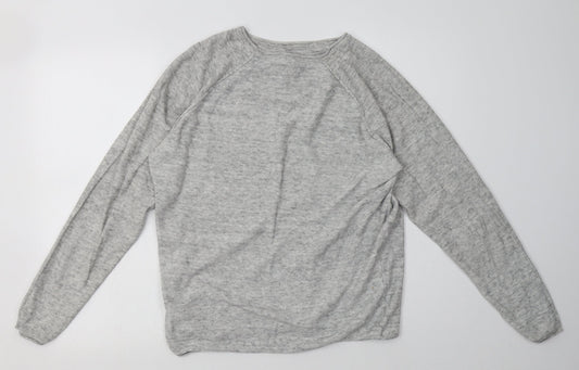 Primark Mens Grey Cotton Pullover Sweatshirt Size M