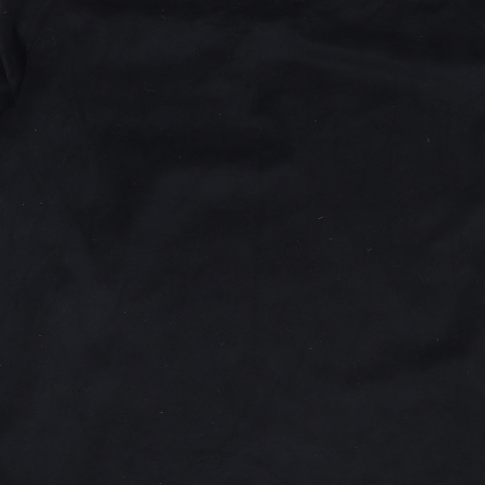 Primark Womens Black Solid Polyester Top Pyjama Top Size XS