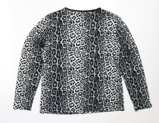 Womens UK Size M Paramour Grey Pullover Jumper