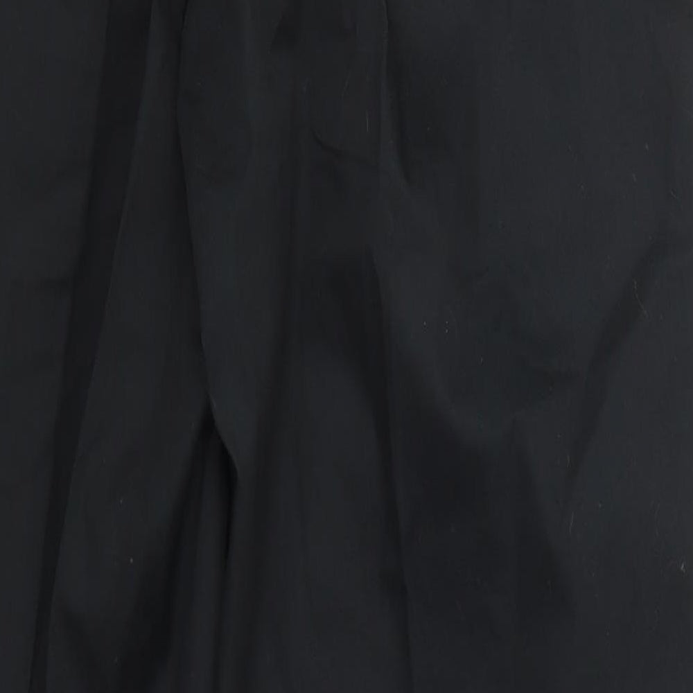 Premier Mens Black Polyester Trousers Size S L30 in Regular