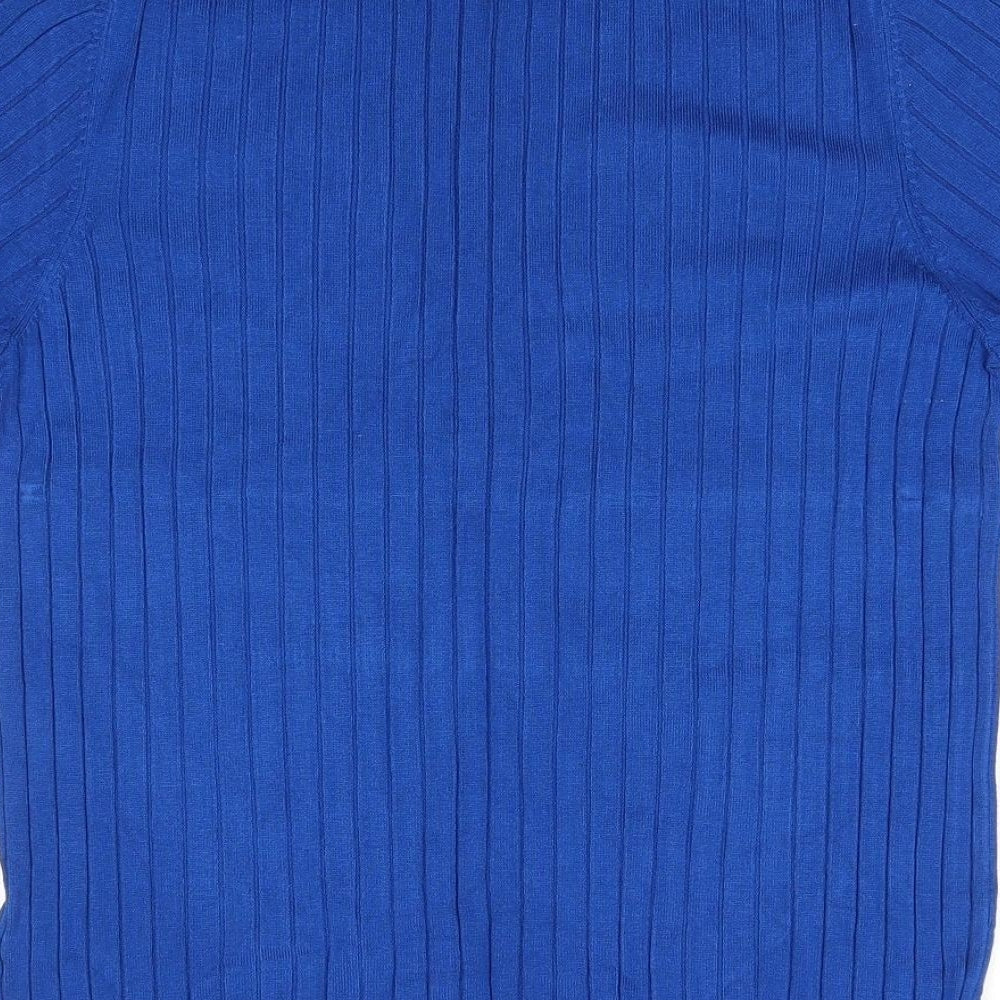 Womens UK Size 16 M&S Blue Pullover Jumper