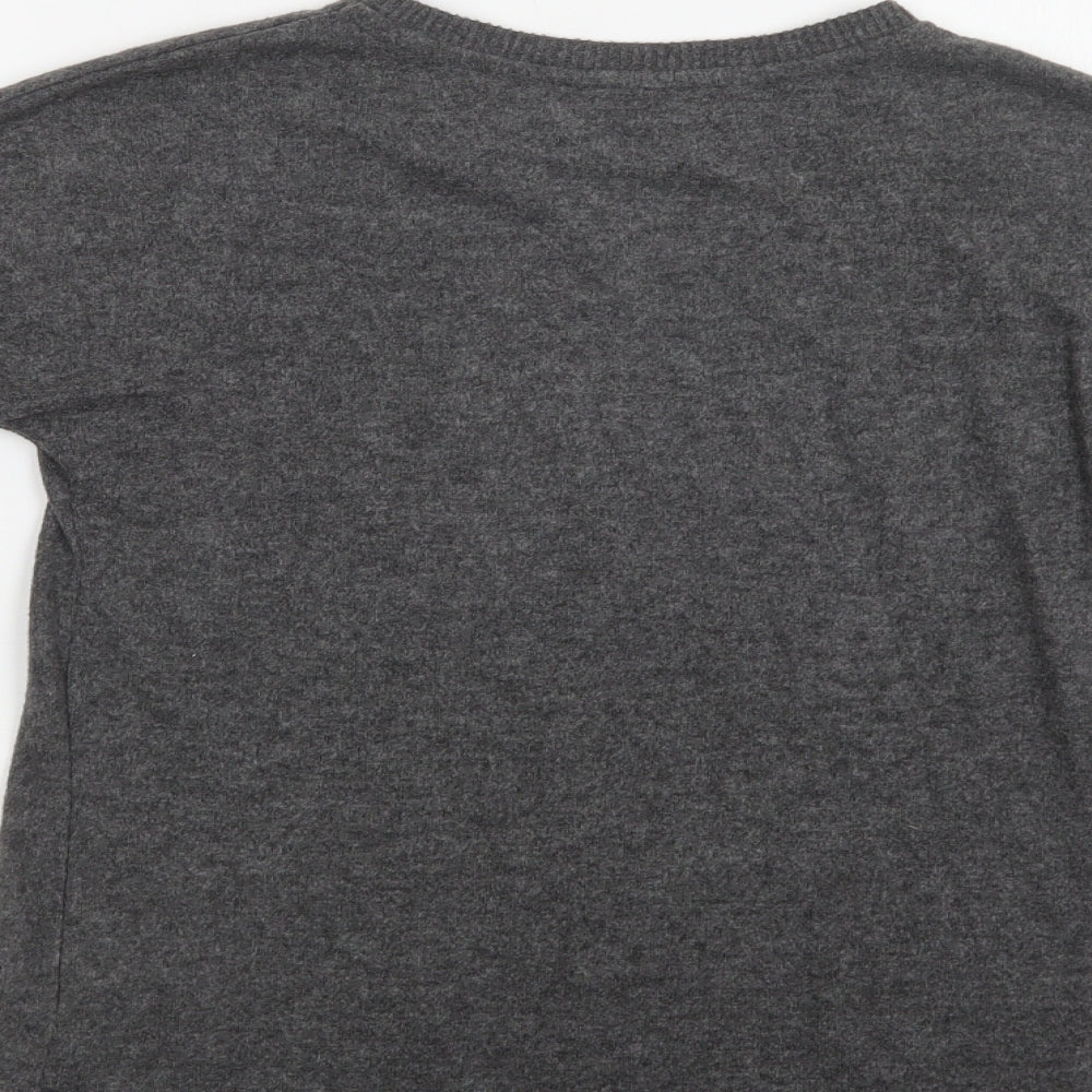 Primark Womens Grey Polyester Top Lounge Set Size XS