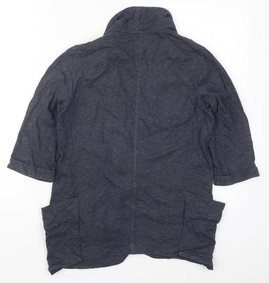 Womens UK Size 10 NEXT Blue Cardigan Jumper