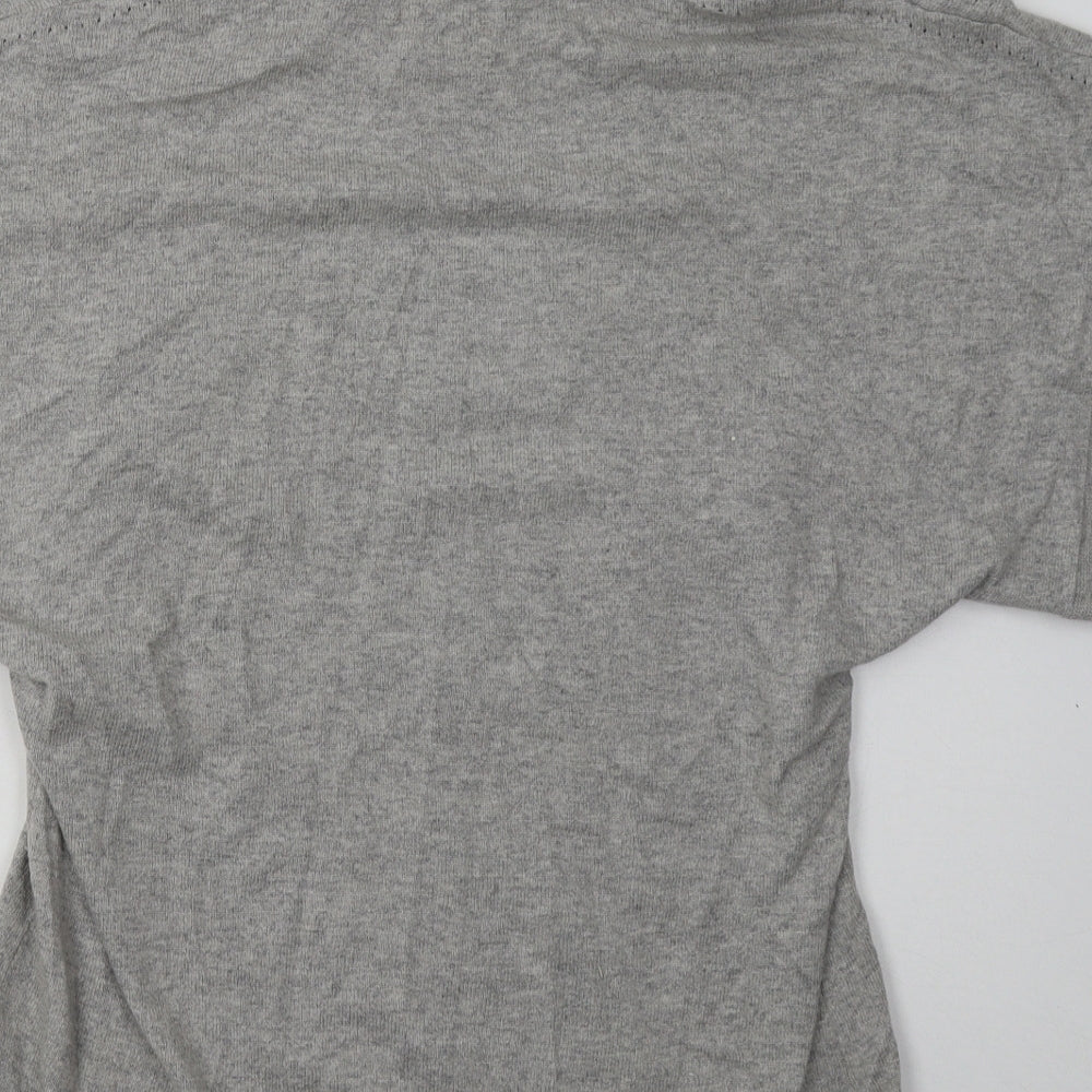 Womens UK Size 8 Marks and Spencer Grey Pullover Sweatshirt